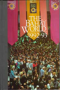 Baha'i World 1992-1993
