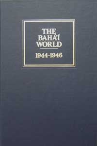 Baha'i World, 1944-1946: Volume X