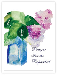 Prayer for the Departed Greeting Cards (pack of 5)