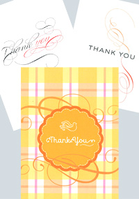 Thank You Cards (pack of 6)