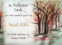 Baha'i Reflection Cards - 'Abdu'l-Baha (Set of 10)