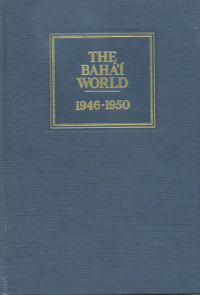 Baha'i World 1946-1950: Volume XI