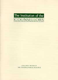 The Institution of the Counsellors (PDF)