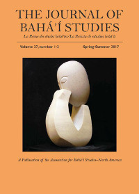 Journal of Baha&#39;i Studies V27.1-2
