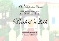 Reflection Cards - Baha&#39;u&#39;llah (Set of 10)