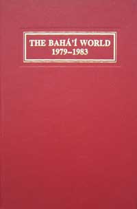 Baha'i World, The 1979-1983: VOL. XVIII