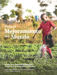 Para el Mejoramiento del Mundo / For the Betterment of the World (Spanish)